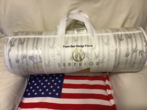 Superior foam bed wedge pillow - foam,